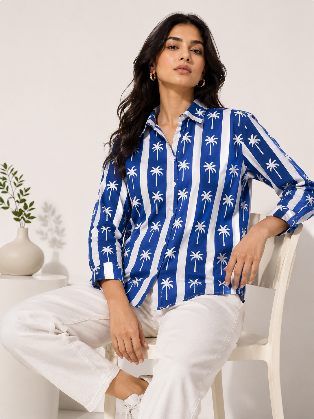 Island Stripe Relaxed Fit Shirt