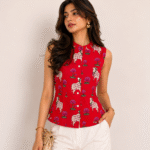 Scarlet Safari Vest